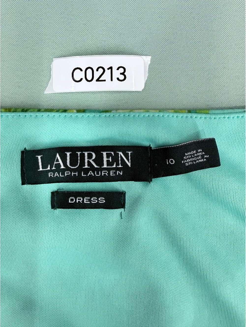 Lauren Ralph Lauren Women's Floral Sleeveless Wrap Dress Size 10